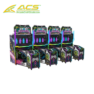Console de jeu d'arcade de tir au laser Crazy Shooter à monnayeur pour 2 joueurs, écran tactile 10 pouces, en fer et plastique, modèle ACS-0088 - Product Image 2