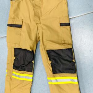 개인 화재 보호 장비 난연 분할 스타일 화재 의류 보호 세트 도매 Nomex 소방관 세트 - Product Image 4