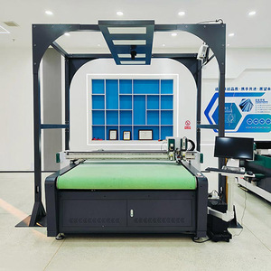 1625 <span class=keywords><strong>CNC</strong></span> chính hãng Da xe mat tự động-cho ăn Cutter rung dao máy cắt cho da sản xuất - Product Image 2