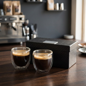 Set di 2 Tazze da Espresso in Vetro di Boda, Articoli per Bevande in Vetro Premium - Product Image 2