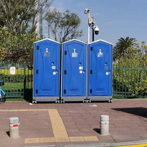 トイレ用ポータブルHDPEトイレキャビン通気性屋外トイレモバイル - Product Image 2