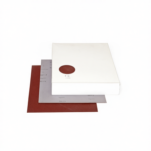 Hojas de papel de lija recubiertas de resina Fervi P120, 50 unidades, abrasivos para pulir madera y metal - Product Image 2