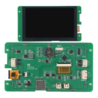 Pantalla Táctil Serial de 5 Pulgadas, 800*480, Sin Bloqueo del Fabricante, Módulo de Pantalla HMI UART, Interfaz TTL/RS485/RS232/CAN Bus