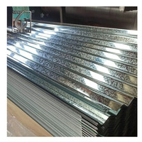 Tôles de toiture en zinc, dimensions HRB 90, tôles de toiture en acier galvanisé ondulé GI