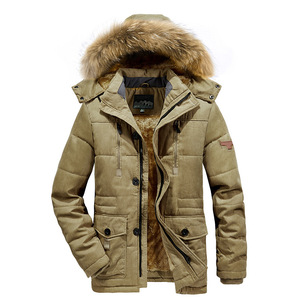 Parka d'<span class=keywords><strong>Hiver</strong></span> Personnalisée pour Homme avec Capuche, <span class=keywords><strong>Manteau</strong></span> de Sport Imperméable Grande Taille, Style Habillé, Service OEM - Product Image 2