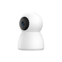 Mini caméra intelligente d'intérieur sans fil WiFi HD avec vision nocturne, caméra de sécurité domestique sans fil, caméra de surveillance vidéo bidirectionnelle, babyphone