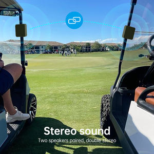 Altavoz de carrito de golf Altavoz inalámbrico magnético con graves profundos, altavoces IPX6 para accesorios de carrito de golf, regalos de golf ideales para hombres - Product Image 6
