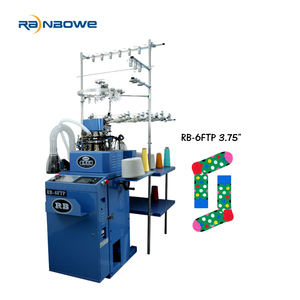 Macchina Automatica per Calze in Cotone Rainbowe Rb 6ftp con Motore, Alta Capacità 250-400 Paia/Giorno - Product Image 4