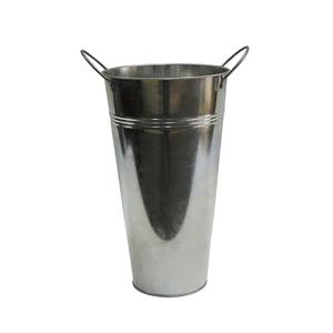 Оцинкованная металлическая ваза для цветов - Product Image 1