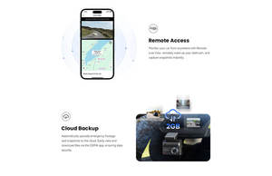 กล้องติดรถยนต์ DDPAI Z50 Pro GPS พร้อมระบบมองเห็นในเวลากลางคืน Wi-Fi 6 ถ่ายโอนข้อมูลความเร็วสูง หน้าจอ IPS ขนาด 3 นิ้ว เครื่องบันทึกวิดีโอแบบพกพา - Product Image 2