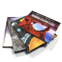 Prix d'usine Chine Pas Cher Personnalisé Fine Couverture Rigide Reliée Art Book Service D'impression
