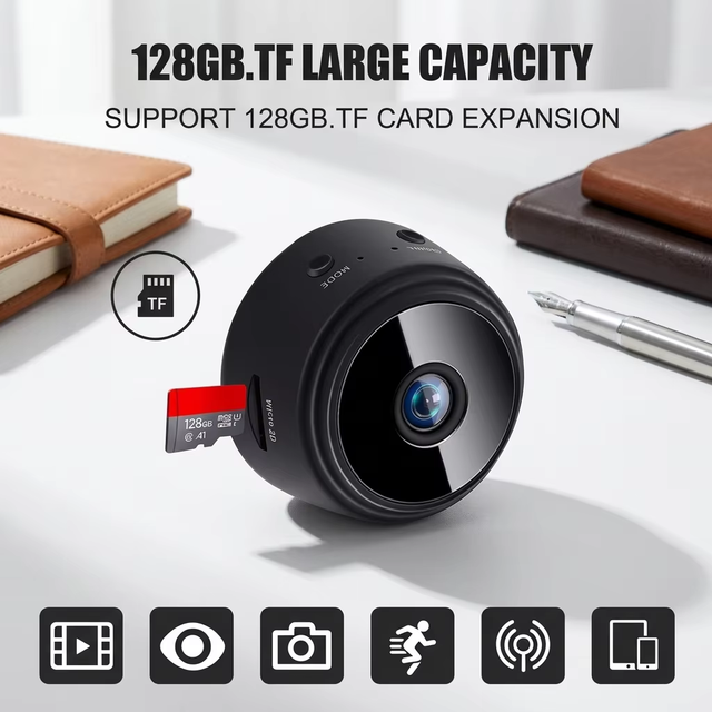 Reliable Performance HD Wifi Smart A9 Mini Camera 480P Video Micro Cctv Camera Large Capacity HD