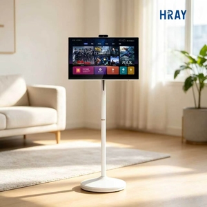 HRAY Écran 27 pouces en verre AG anti-reflet, Android OS, 4 Go de RAM + 128 Go de ROM, Wi-Fi double bande, pour divertissement à domicile, personnalisable OEM & ODM - Product Image 3