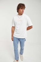Imperio Shop T-shirt unisexe 100% coton coupe classique Cyclist blanc S~XXL léger confortable respirant col rond manches courtes
