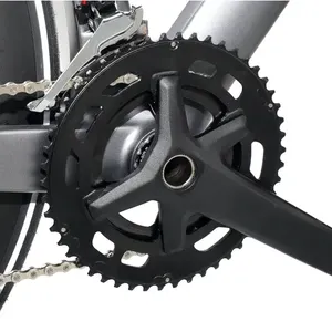 Vélo électrique urbain unisexe, style tout-terrain populaire, cadre en aluminium, moteur sans balais 250/500W, batterie au lithium 36/48V, roues en aluminium de 26 pouces - Product Image 6