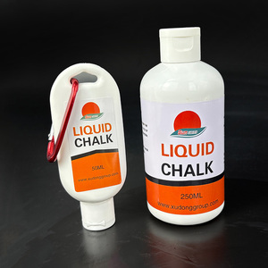 50ml 100ml 250ml Emballage personnalisé Craie liquide noire pour haltérophilie et <span class=keywords><strong>pole</strong></span> dance, en vrac, pour une meilleure adhérence des mains lors des activités sportives - Product Image 1
