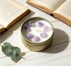 Juego <span class=keywords><strong>de</strong></span> Regalo <span class=keywords><strong>de</strong></span> Velas <span class=keywords><strong>de</strong></span> <span class=keywords><strong>Siete</strong></span> Chakras <span class=keywords><strong>de</strong></span> Lujo, Cristales Curativos <span class=keywords><strong>de</strong></span> Chakra, Vela Aromática Hecha a Mano Ecológica - Product Image 2