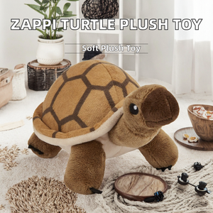 Zappi Co Unisex Kinder Kuscheliges Weiches Plüschtier - Perfekter Spielkamerad für Geburtstage & Besondere Anlässe (12-15cm Schildkröte 0-24 Monate) - Product Image 2
