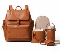 Sac à dos de voyage pour maman avec plusieurs poches, fabriqué par le fabricant OEM, avec matelas à langer et sangles pour poussette, pour garçons et filles
