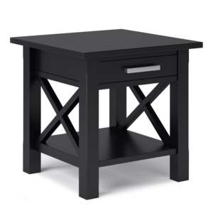 Mesa auxiliar negra DB Kitchener para muebles de sala de estar - Product Image 1