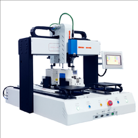 Robot de Atornillado Automático de Doble Cabezal para Escritorio, Personalizado, con PLC y Motor, con 1 Año de Garantía