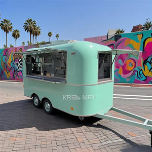 Camiones 2025, Remolques Móviles de Comida Rápida con Horno de Pizza, Carritos de Venta Ambulante para Europa - Product Image 6