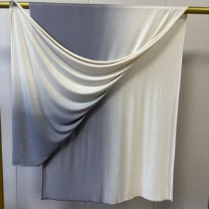 أحدث صيحات الصيف بلونين وشاح رأس بلون متدرج وشاح إسلامي ناعم ومريح حجاب جيرسيه مطاطي شهير - Product Image 3