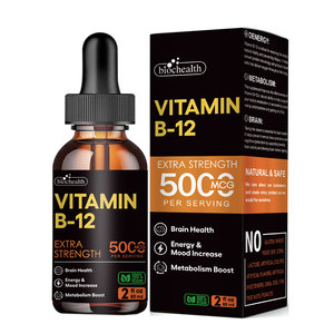 Nuevo Suplemento Líquido de Vitamina <span class=keywords><strong>B12</strong></span> Natural en Gotas, 5000 mcg, Aumenta la Energía, el Estado de Ánimo y el Metabolismo, Metilcobalamina <span class=keywords><strong>B12</strong></span> - Product Image 1