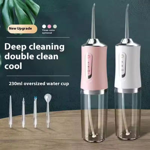 Hydrocureur portable à piles, 4 buses, étanche IPX7, contrôlé par application, pour hôtel, extérieur, usage domestique - Product Image 6