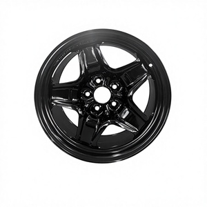 Jantes de voiture Chevrolet <span class=keywords><strong>18</strong></span> <span class=keywords><strong>pouces</strong></span>, entraxe 120 PCD, modèle en <span class=keywords><strong>acier</strong></span> 804, finition noire, 8x ET40, tout-terrain, neuves - Product Image 5