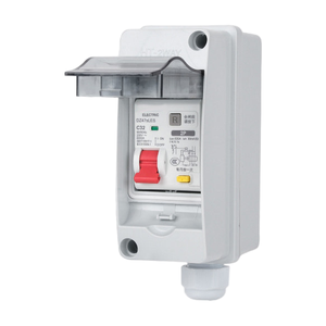 Boîtier électrique étanche IP65 à 2 voies, peut être équipé d'un disjoncteur 2P/détection de fuite, etc., personnalisable - Product Image 2