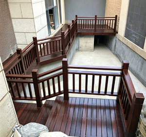 Poste de Escalera de Madera Sólida, Moderno y Elegante, para Escaleras, Balcones, Casas y Apartamentos - Product Image 6