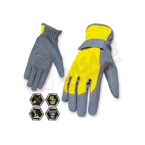 Gants de travail de jardinage en cuir PU polyester à impression florale respirante à doigts entiers enduits de nitrile à bas prix - Product Image 6