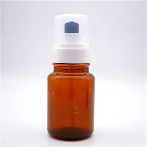 whole cover cap amber eco friendly face premium pretty lotion bottle 120ml 4oz