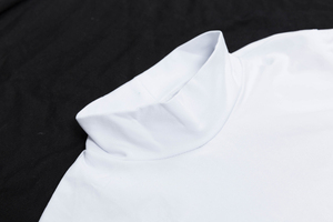 2020 Tshirt tendance À Manches Longues Dos Nu Bandage Noir T-shirt Basique Blanc Concepteurs Femmes Dames Tops - Product Image 5