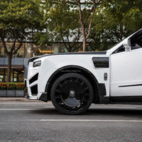 Pour Rolls Royce Cullinan 18-23, mise à niveau vers le kit carrosserie en fibre de carbone entièrement forgée style MSY 2025, capot, pare-chocs, phares