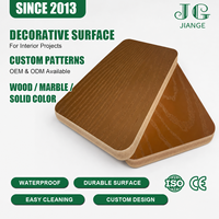 Panneau en PVC Celuka à texture bois stratifié Jianguan pour panneaux de meubles, décoration murale, vente en gros