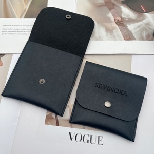 Nuova Borsa in Pelle PU per Anelli, <span class=keywords><strong>Orecchini</strong></span>, Collane, Monete, Carte, Sacchetto Regalo, Custodia per Gioielli - Product Image 6