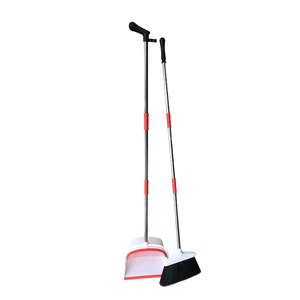 Set di Pulizia Domestica Ecologico <span class=keywords><strong>METIS</strong></span> Classic, Scopa con Manico Lungo in Plastica Antivento, Testa in PET con Setole Morbide, Paletta - Product Image 2