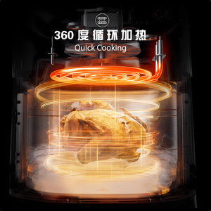 Tywit Air Fryer 10L Automatic Non-Stick Ceramic Coating For Home Use - Product Image 4