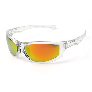 TFB 2024 Lunettes <span class=keywords><strong>de</strong></span> soleil unisexes Lentille miroir noire Vente en gros pour hommes femmes Coupe-vent pour pêche Cyclisme Sports <span class=keywords><strong>de</strong></span> plein air Cyclisme Shades - Product Image 3