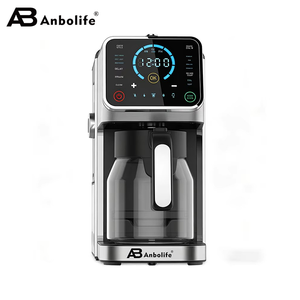 Machine à <span class=keywords><strong>café</strong></span> électrique automatique 110V 240V avec fonction cafetière pour la préparation <span class=keywords><strong>de</strong></span> <span class=keywords><strong>café</strong></span> américain et <span class=keywords><strong>de</strong></span> thé au lait, usage domestique - Product Image 2