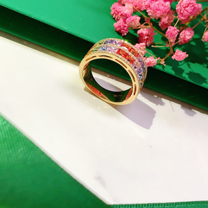 อาซูโอ 18K ทองคำแท้สีเหลือง แหวนรุ่นปริ๊นเซสคัท ประดับด้วยแซฟไฟร์ธรรมชาติแท้ สำหรับงานแต่งงาน หรือใส่ทุกวัน เป็นของขวัญสำหรับสุภาพสตรี ในวันเกิด - Product Image 5
