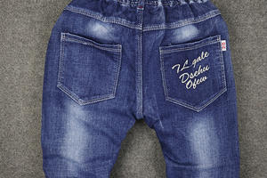 Jeans pour enfants avec broderies, nouveau style, vente en gros d'usine en Chine - Product Image 5