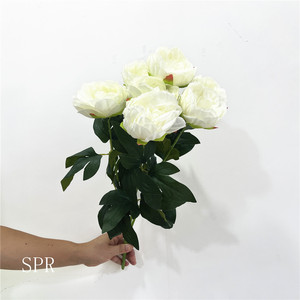 SPR <span class=keywords><strong>Ivoire</strong></span> <span class=keywords><strong>Mariée</strong></span> Soie FlowerPeony Décoration <span class=keywords><strong>De</strong></span> Mariage Fournitures En Gros Artificielle Rose Fleur <span class=keywords><strong>bouquet</strong></span> - Product Image 4