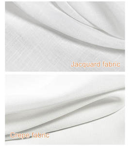 Tela Slub de Rayón 100% de 140 g/m², Teñida, Viscosa Hilada, Tejido Slub, Color Sólido, Tela Challis Slub - Product Image 5