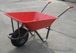 एकल न्यूमेटिक व्हील के साथ उच्च गुणवत्ता वाले मानसिक व्हीलबैरो wb4211 - Product Image 2