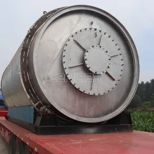 10 Ton Pyrolysis Plant Waste Tire Plastic Pyrolysis Machine To Non-standard Diesel