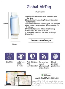 Traqueur Theo Dõi Google Thông Minh Tài Sản GPS Thẻ Tracker Không Dây Tìm Thấy Của Tôi Tag Định Vị Airtags Android Và IOS Y rastreador GPS - Product Image 5