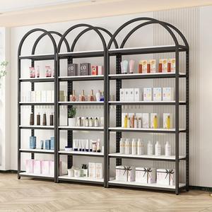 Mia 2025 Luxury <b>Beauty</b> <b>Salon</b> Light Display Shelf Cosmetics Nail Skin Care Stand Cabinet Store Display Shelf Storage Rack - Product Image 3